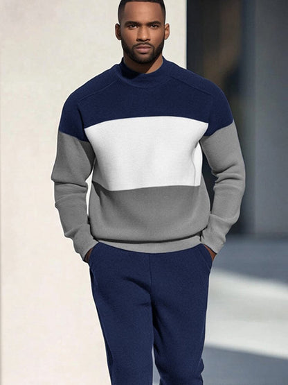 Leisure Colorblock Sweatsuit Set