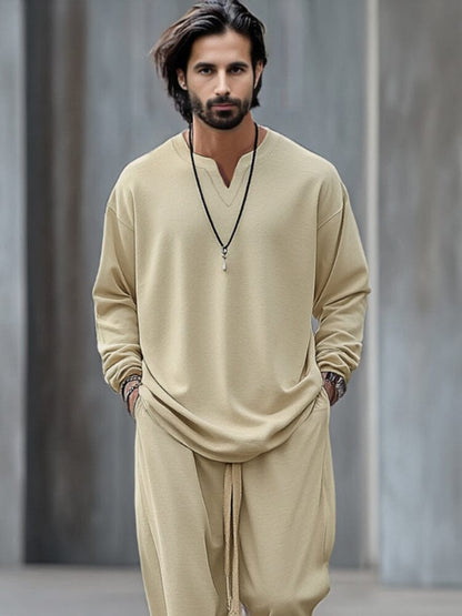Casual Luxe Comfort-First Matching Set