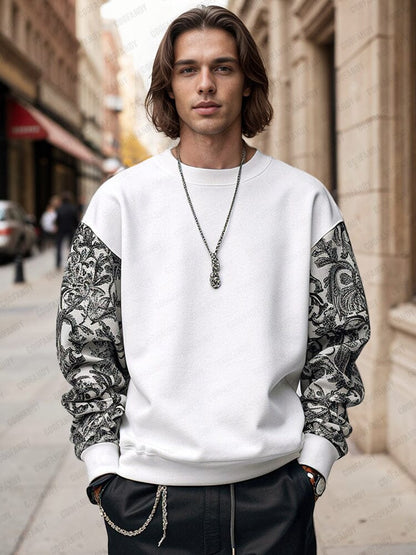 Leisure Paisley Print Sweatshirt