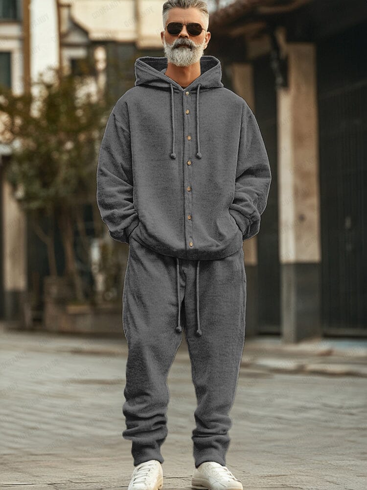 Athleisure Hoodie Jogger Pants Set