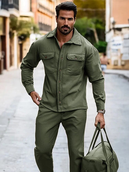 Urban Fashion 100% Cotton Cargo Set