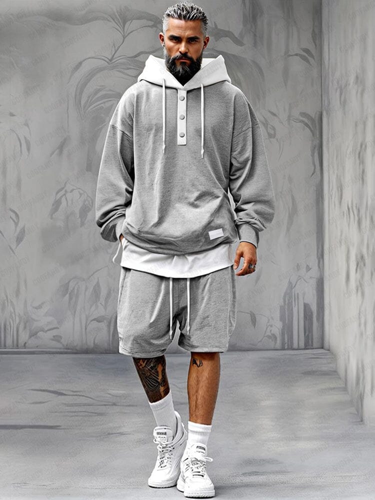 Dynamic Color Block Athleisure Set