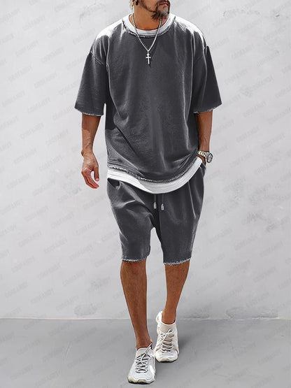 Casual Fake 2-Piece Matching Set