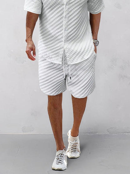 Casual Versatile Textured 2-Piece Set