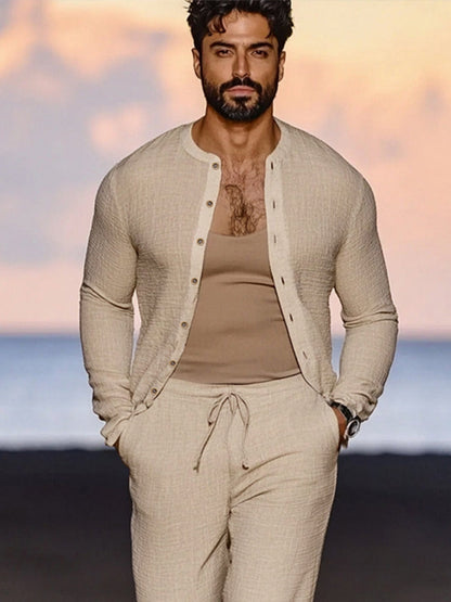 Resort Style Shirt Pants Set