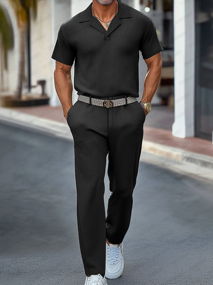Modern Comfort Pit-stripe Matching Set
