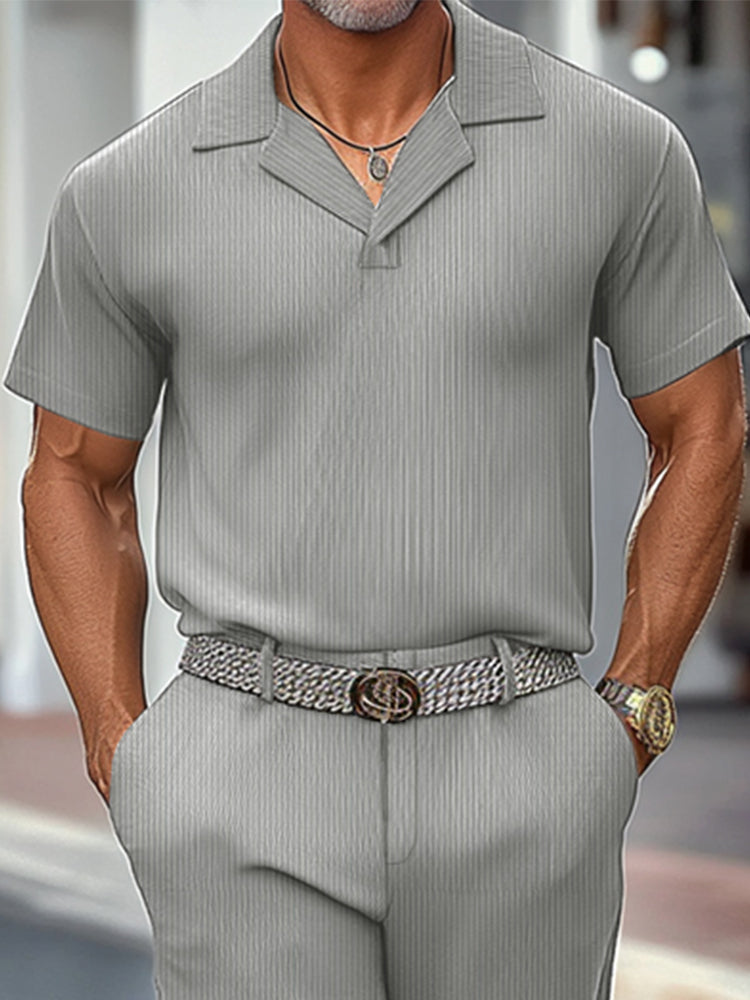 Modern Comfort Pit-stripe Matching Set