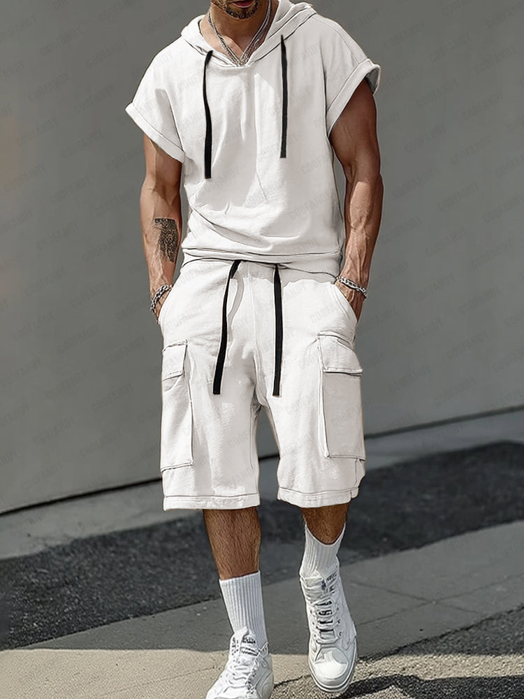 Athleisure Cargo Style 2-Piece Set