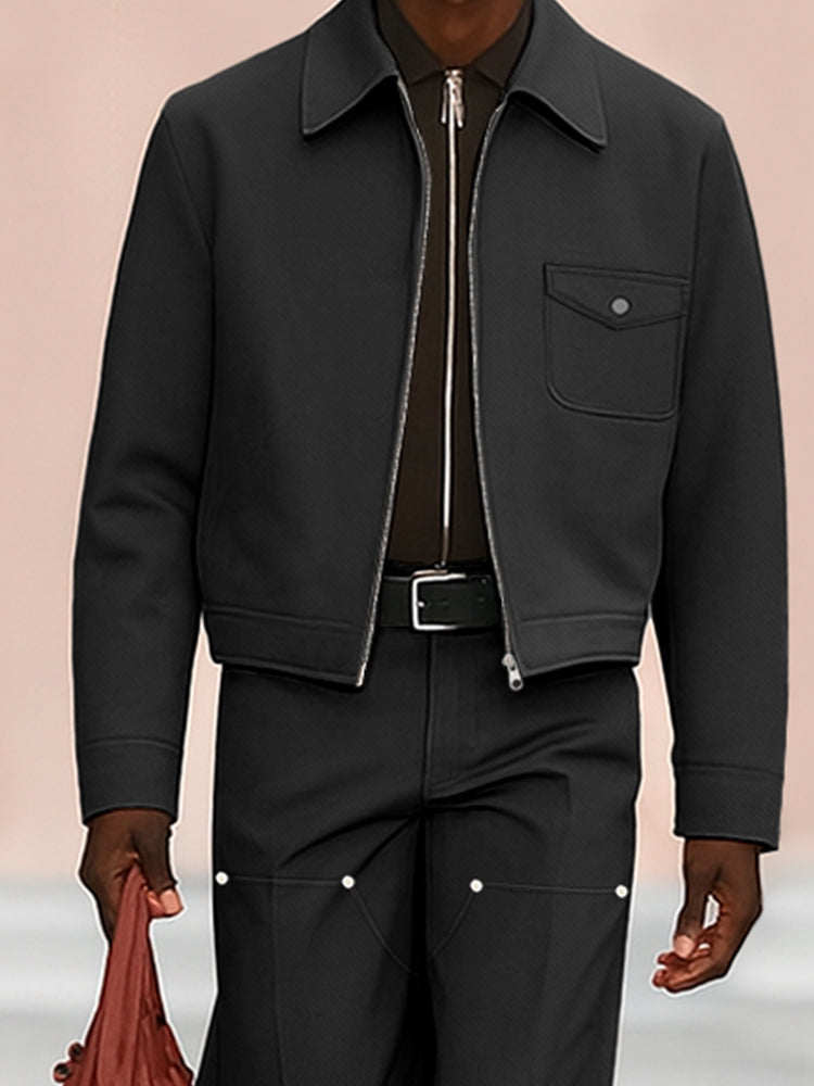 Modern 100% Cotton Jean Jacket Pants Set