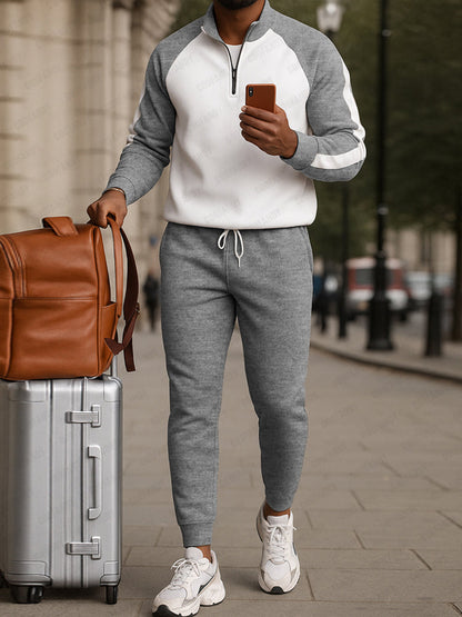Active Comfort Sweatshirt And Pants Set