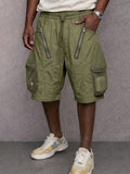 Utility Breathable Mesh Pocket Cargo Shorts