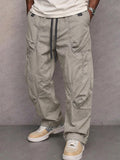Casual Athletic Straight Leg Cargo Pants