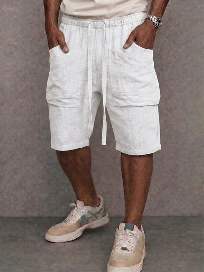 Versatile Nature 100% Cotton Drawstring Shorts
