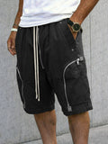 Utility Casual Cotton Drawstring Cargo Shorts