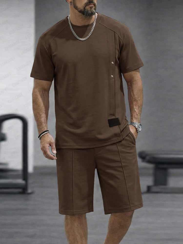 Urban Athleisure T-Shirt Shorts Set
