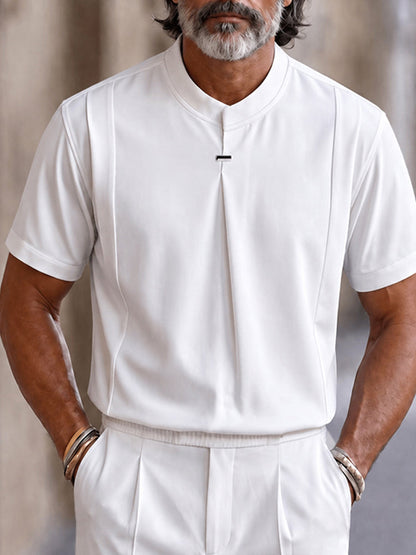 Modern Minimalist T-Shirt Shorts Set