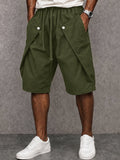 All-Day Comfort Elastic Waist Cargo Shorts