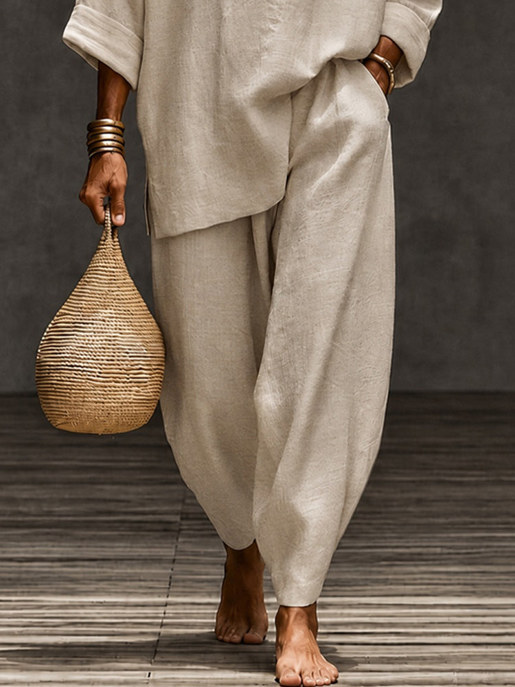 Natural Comfort 100% Cotton 2-Piece Set