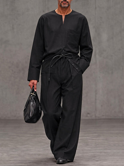 Minimalist Avant Designer Garde Matching Set