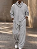 Comfort Designer Draped Scarf Collar Matching Set
