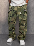 Utility Street Style Camouflage Cargo Pants
