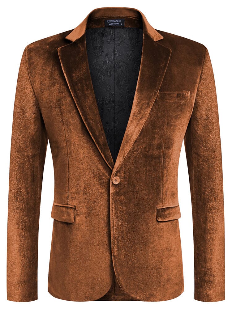 Luxury Velvet Blazer Jacket (US Only)