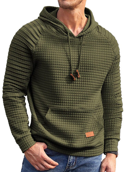 Stylish Waffle Knit Hoodie (US Only)