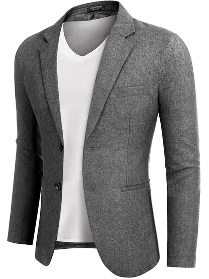 Lightweight Two Button Blazer Jacket (US Only)