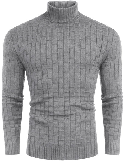 Slim Fit Turtleneck Thermal Sweaters (US Only)