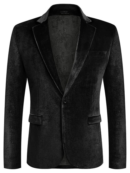 Luxury Velvet Blazer Jacket (US Only)