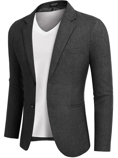Lightweight Two Button Blazer Jacket (US Only)