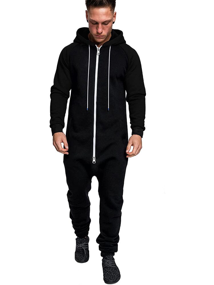 Casual Full Zip Hooded Jumpsuit (US Only)