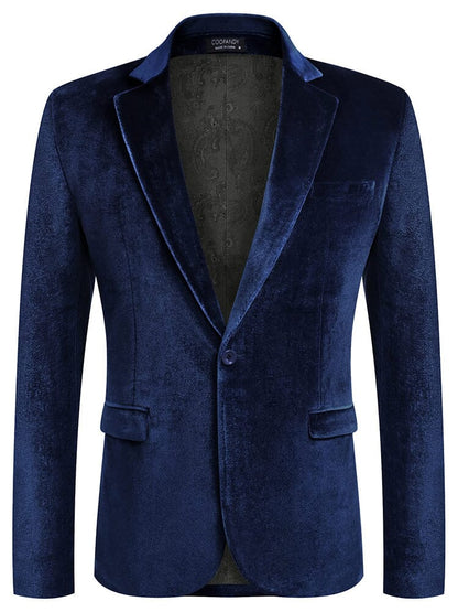 Luxury Velvet Blazer Jacket (US Only)