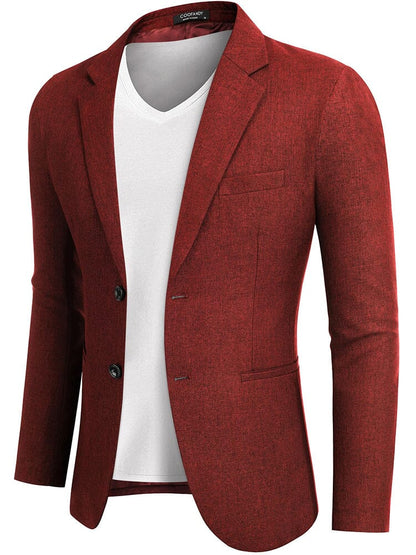 Lightweight Two Button Blazer Jacket (US Only)