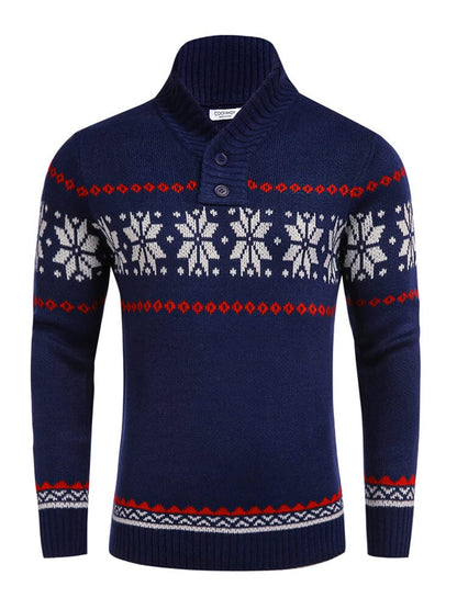 Casual Knitted Pullover Sweater (US Only)