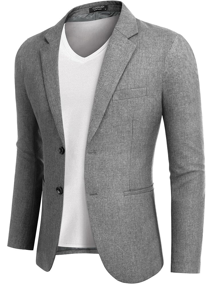 Lightweight Two Button Blazer Jacket (US Only)