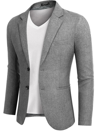 Lightweight Two Button Blazer Jacket (US Only)