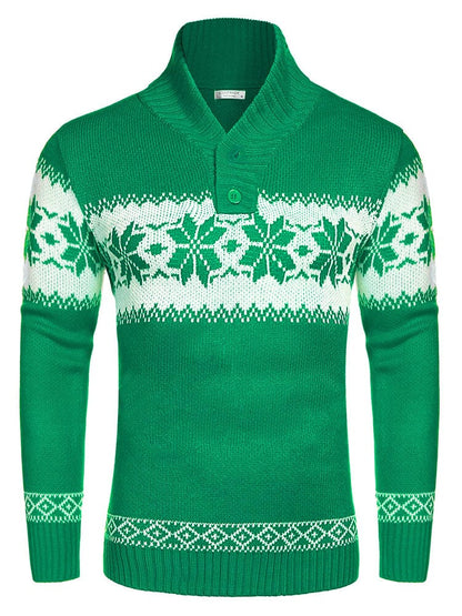 Casual Knitted Pullover Sweater (US Only)