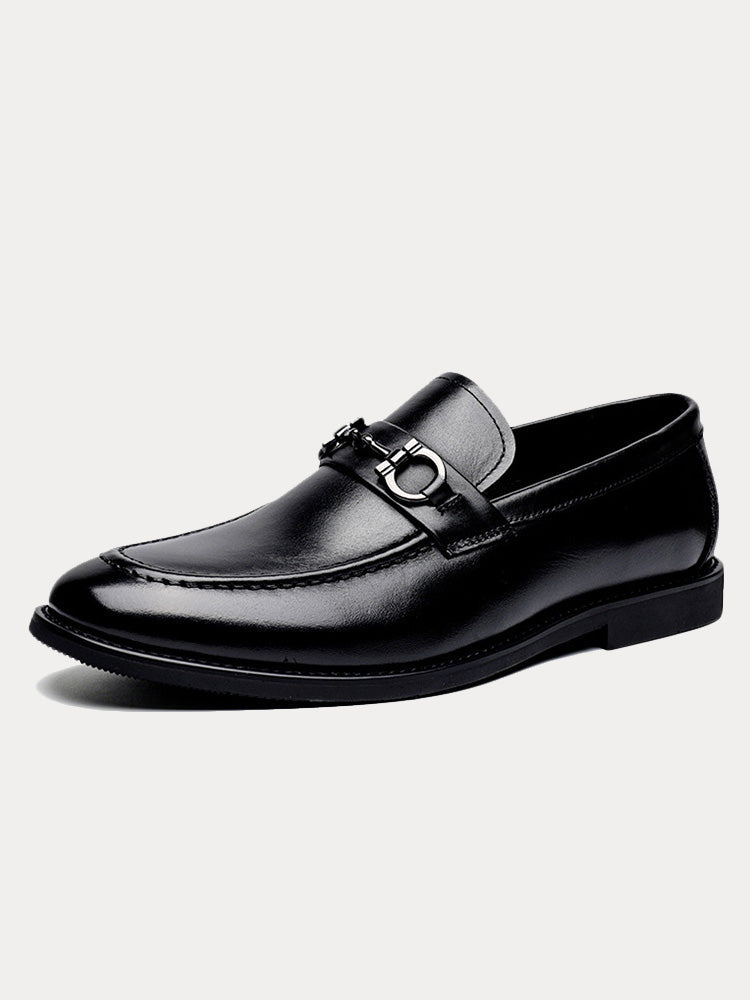 Top Grain Leather Horsebit Loafers