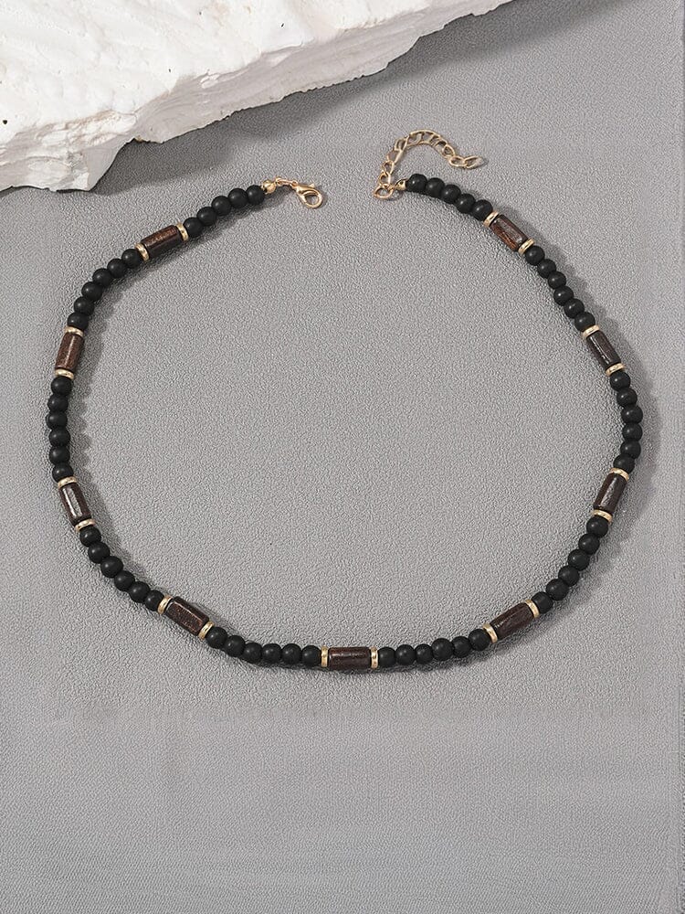 Bohemian Coconut Beaded Necklace