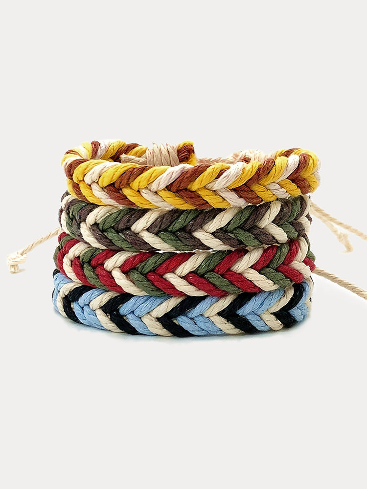 Bohemian Style Weave Rope Bracelets