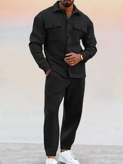 Athleisure Suede 2-Piece Set (Live Only)