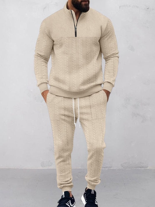 Modern Jacquard Activewear Set