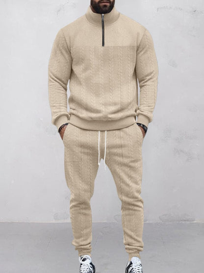 Modern Jacquard Activewear Set