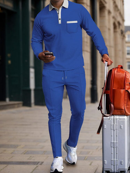 Smart Casual Waffle 2-Piece Set