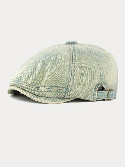Fashion Vintage Denim Newsboy Cap