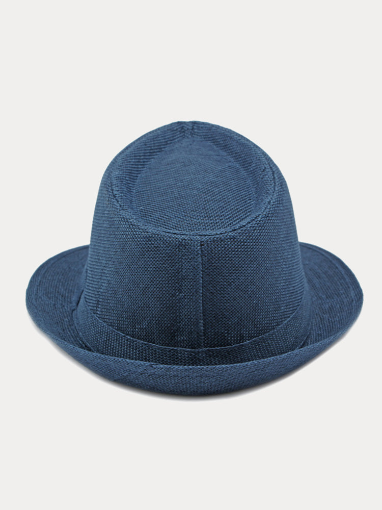 Beach Sun Protection 100% Cotton Fedora Hat