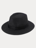 Unisex Structured Panama Straw Hat