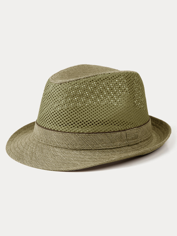 Ultra-Breathable Hollow-Out Straw Hat