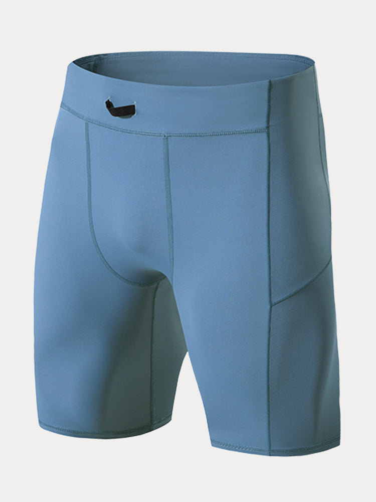 Men's High-Stretch Compression Shorts
